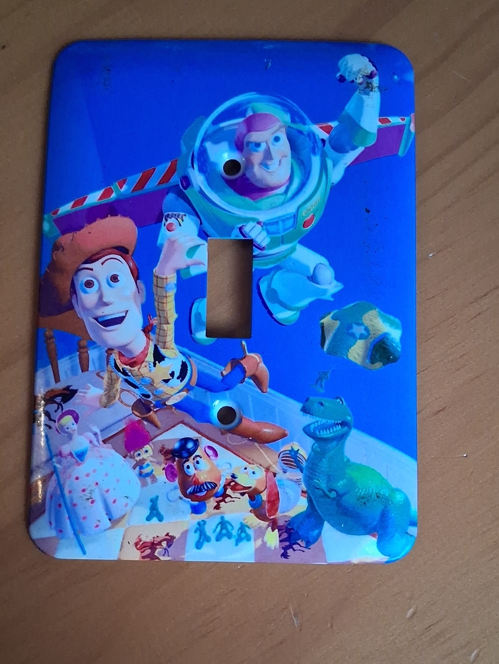 Toy Story Blue Light Switch Cover Plate